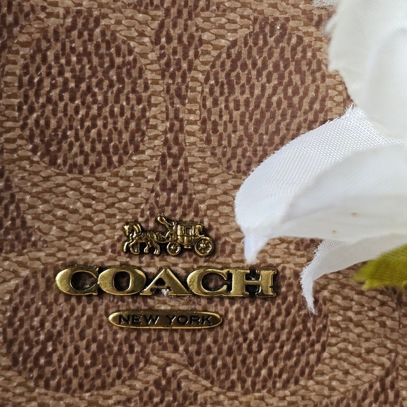 Coach Signature Jacquard Convertible Crossbody Belt Bag - Picture 11 of 16